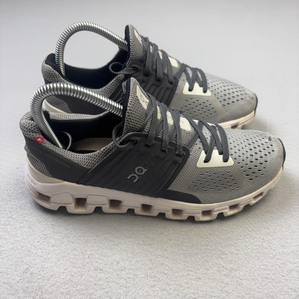On Cloudswift Shoes Womens Size 6.5 Gray CloudTec Running Sneakers Athletic